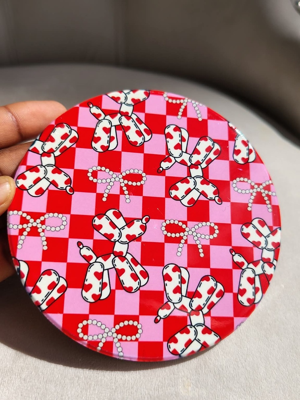 Checkerboard Sublimation Coaster